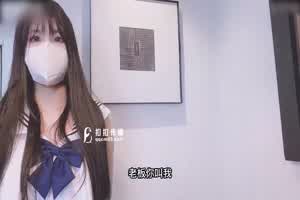 扣扣传媒 小敏儿 潜规则公司女网红  背景图片