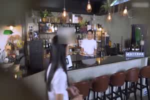 麻豆 淫欲餐酒馆针孔直视同僚激情性爱  背景图片