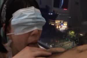 B站网红COS流出金主看着风景和网红做爱  背景图片